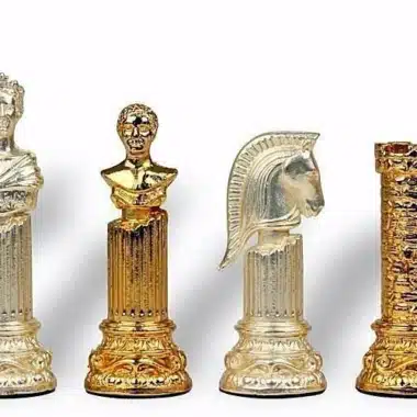 Ensemble Empire Romain VI Echiquier avec Rangement et Jeu d'Echecs – Image 9