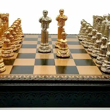Ensemble Empire Romain VI Echiquier avec Rangement et Jeu d'Echecs – Image 5