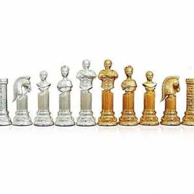 Ensemble Empire Romain VI Echiquier avec Rangement et Jeu d'Echecs – Image 16