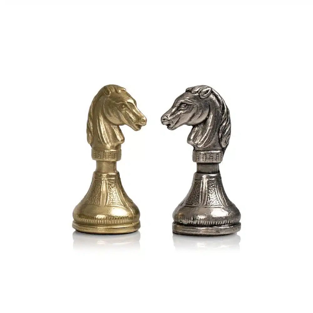 Jeu d'Echecs en Métal Mignon Flower – Image 3