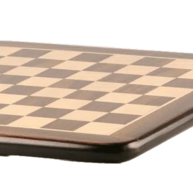 Ensemble César Echiquier Arrondi en Bois de Rose et d'Erable Mat & Jeu d'Echecs en Bois et Métal – Image 11