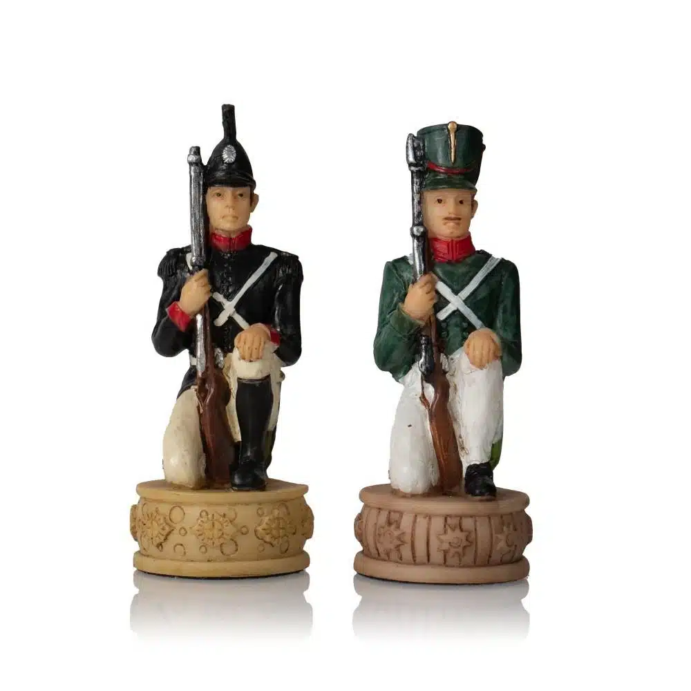 Jeu d'Echecs en Résine Napoléon Campagne de Russie – Image 8