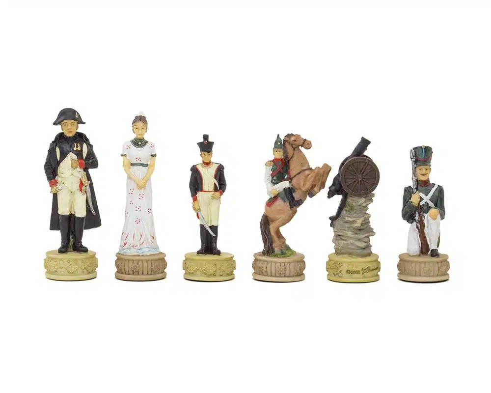 Jeu d'Echecs en Résine Napoléon Campagne de Russie – Image 4