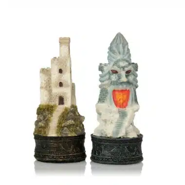 Ensemble Viking II Echiquier Coffret en  Similicuir et Jeu d'Echecs Peint à la Main – Image 9