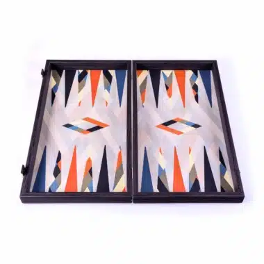 Backgammon Multicouleur Abstrait