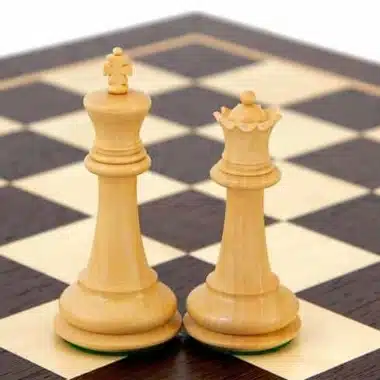 Ensemble "Victoria" Echiquier, Jeu d'Echec en Bois