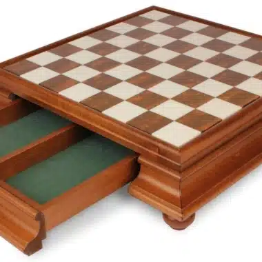Ensemble Florentine Renaissance III et Echiquier sur Pied Tiroir de Rangement – Image 10