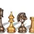 Jeu d'Échecs Grand ensemble Perse en laiton massif