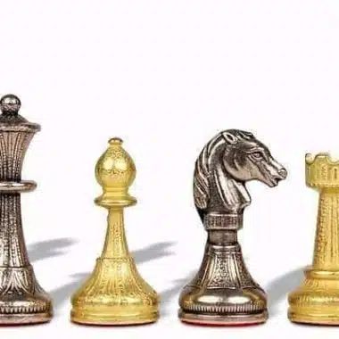 Jeu d'Échecs Cute Flowered - Échiquier en Similicuir & Pièces en Métal – Image 4