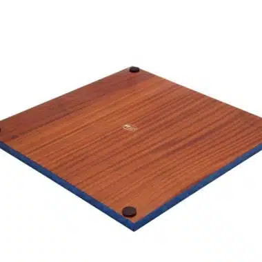 Jeu d'Échecs Garde Française - Échiquier en Bois d'Érable et de Bruyère Bleu & Pièces en Laiton Massif – Image 13