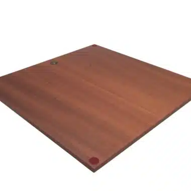 Jeu d'Echecs Sculpté en Bois d'Acacia et Echiquier en Bois d'Acajou – Image 13