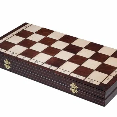 Echiquier et Pieces Echecs en Bois Pliant – Image 10