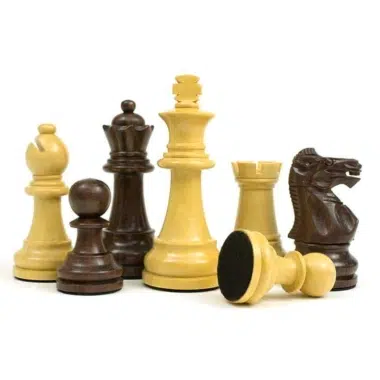 Jeu d'Echecs Staunton avec Echiquier Alphanumerique – Image 4