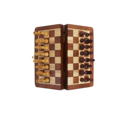 Jeu d’Echecs en Bois et Magnétique Staunton – 5 Tailles