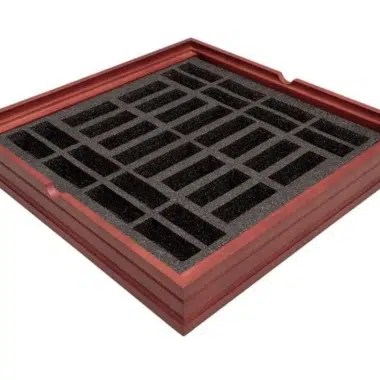 Pieces d Echecs Egypte et Echiquier en Bois avec Rangement – Image 8