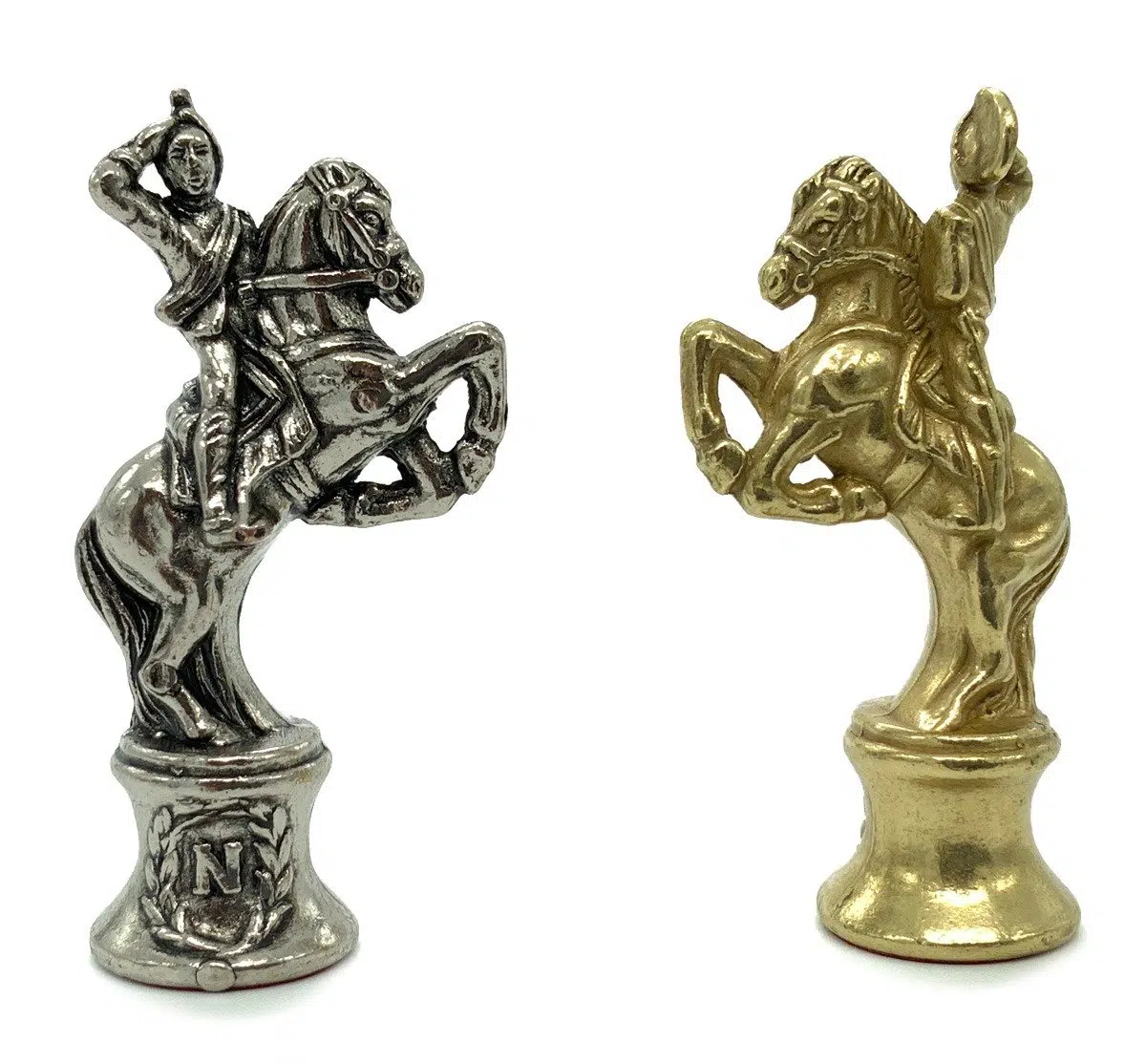 Ensemble Jeu d'Échecs Napoléon et Échiquier en Similicuir avec Compartiments de Rangement – Image 5