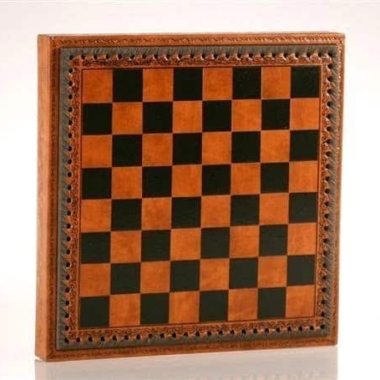 Ensemble de Jeu d'Echecs sur le Thème de la Guerre de Troie - Pièces Peintes à la main et Echiquier en Similicuir 48x48cm – Image 9