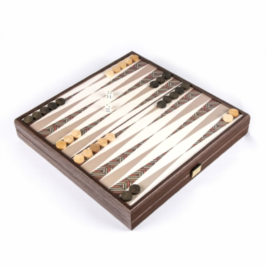 Jeu de Société 4 en 1 Vintage en Bois - Échecs, Backgammon, Ludo, Serpents et Échelles – Image 6