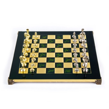 Ensemble de Jeu d'Échecs Staunton en Métal avec Coffret de Rangement – Image 17