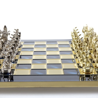 Ensemble de Jeu d'Échecs Mythologie Grecque - Pièces Or & Argent  - 36 x 36 cm – Image 32