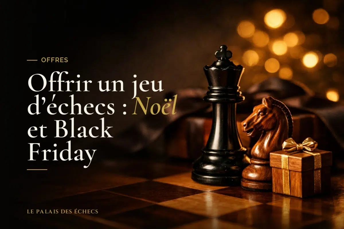 Offrir un jeu d'échecs : Noël et Black Friday